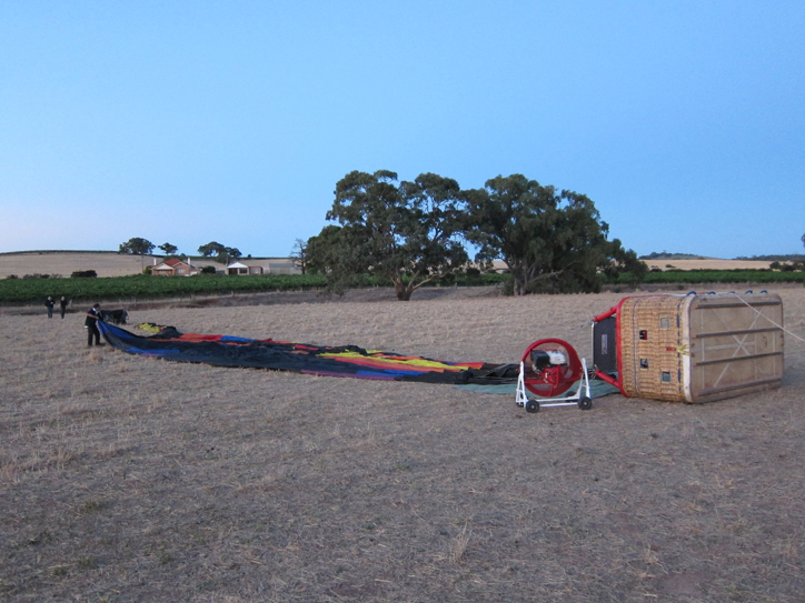 Somewhere on a field in South Australia