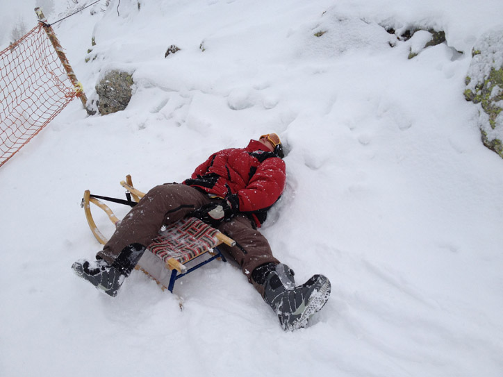 Another victim of the slope