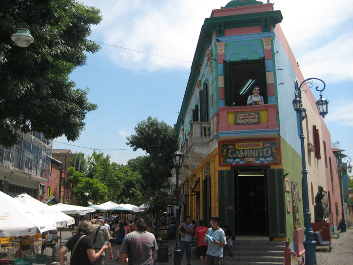 The start (and end) of El Caminito