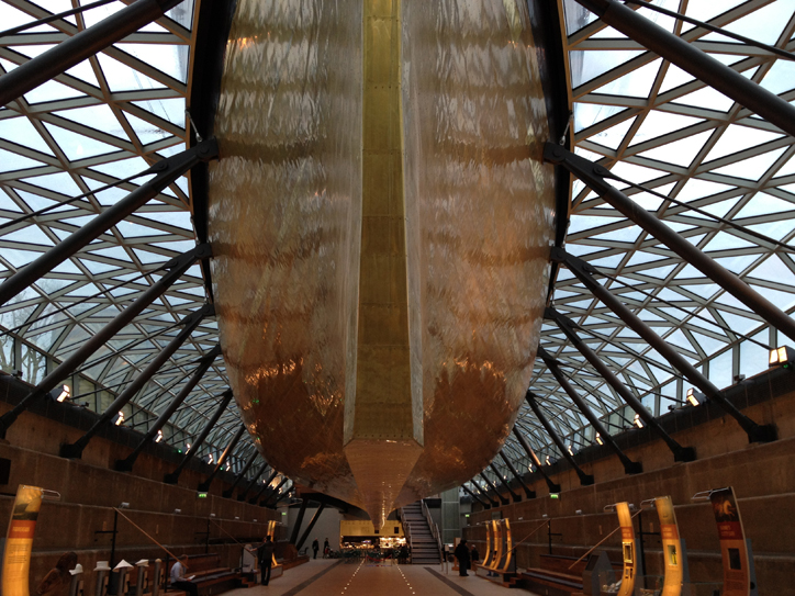 The hull has been fully re-fitted with brass.