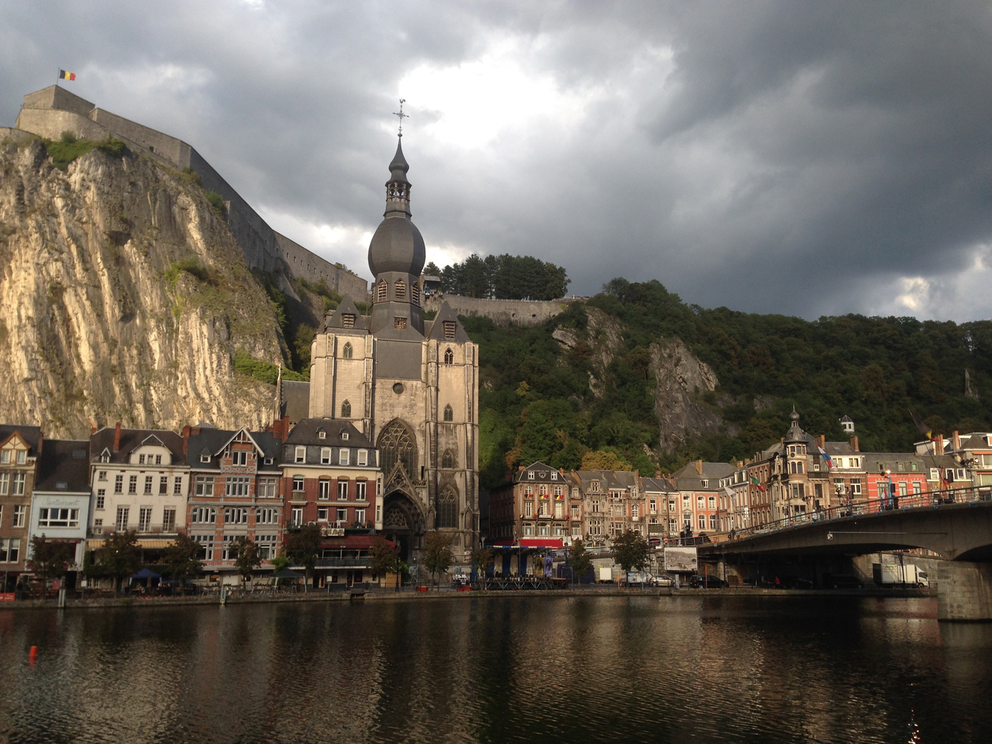 We took the cable car all the way up to that castle. Cool, right?!