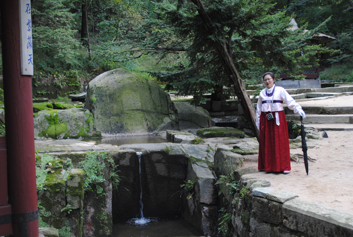 In the inner sanctuary of the secret garden