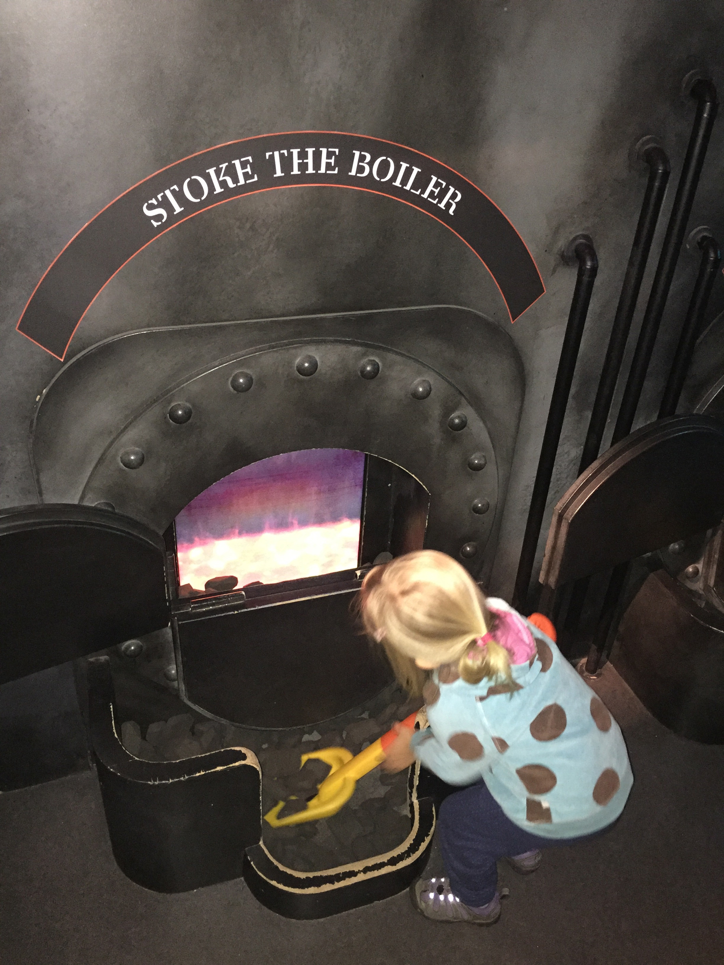 Let me show you how this is done. FULL STEAM AHEAD!