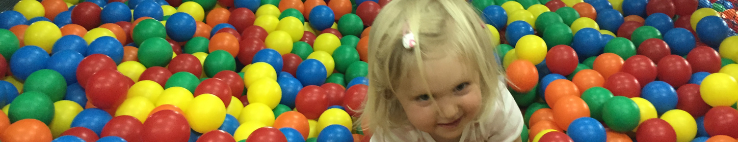 The aquarium had a ball pit, as you do. Bloody marvelous idea.