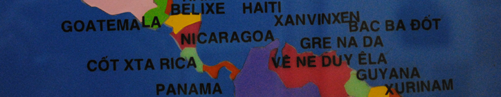 The Americas in Vietnamese