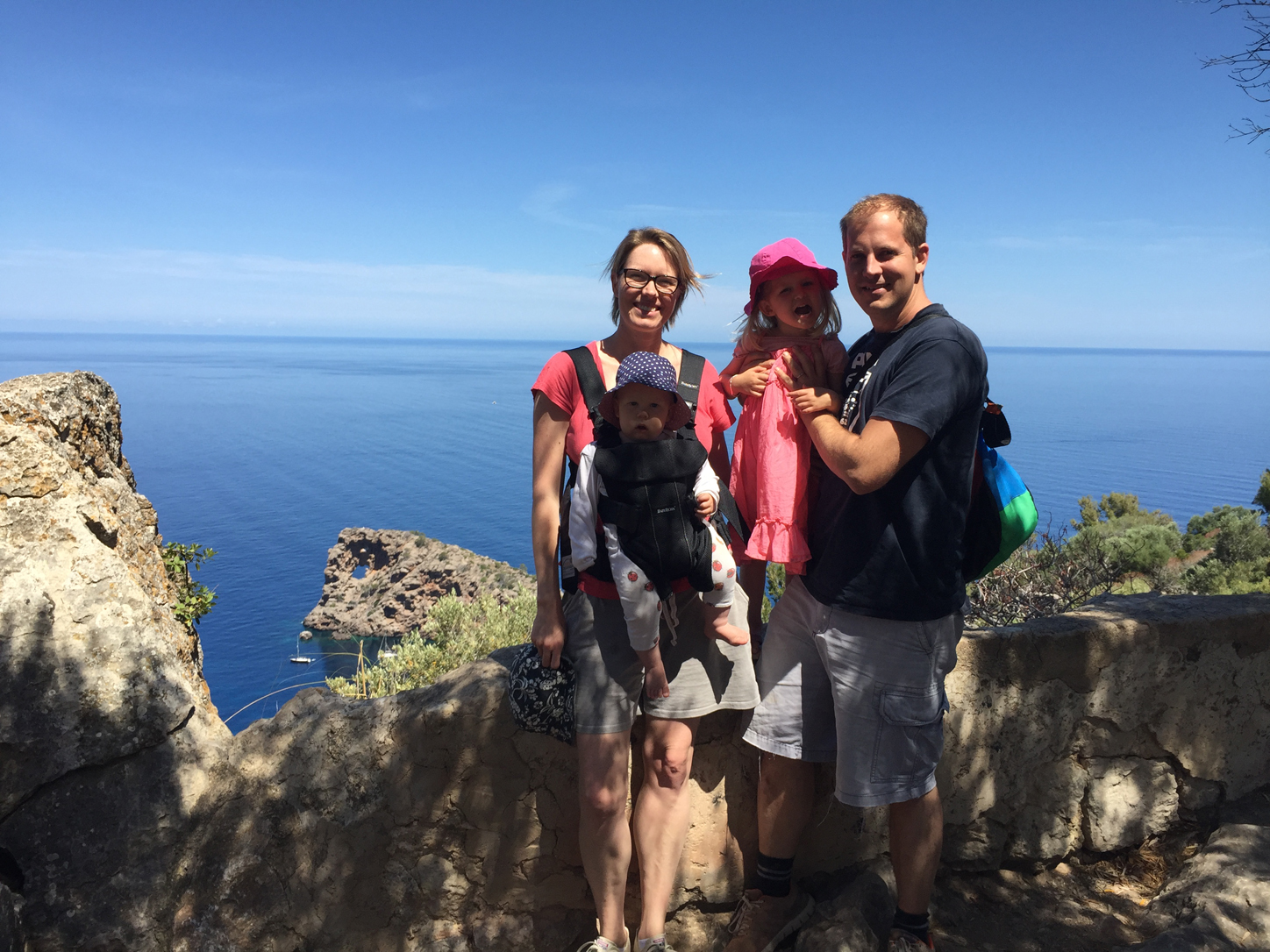 That was a fun day. I got carried up and down a mountain AND had delicious paella. Gorgeous views too.