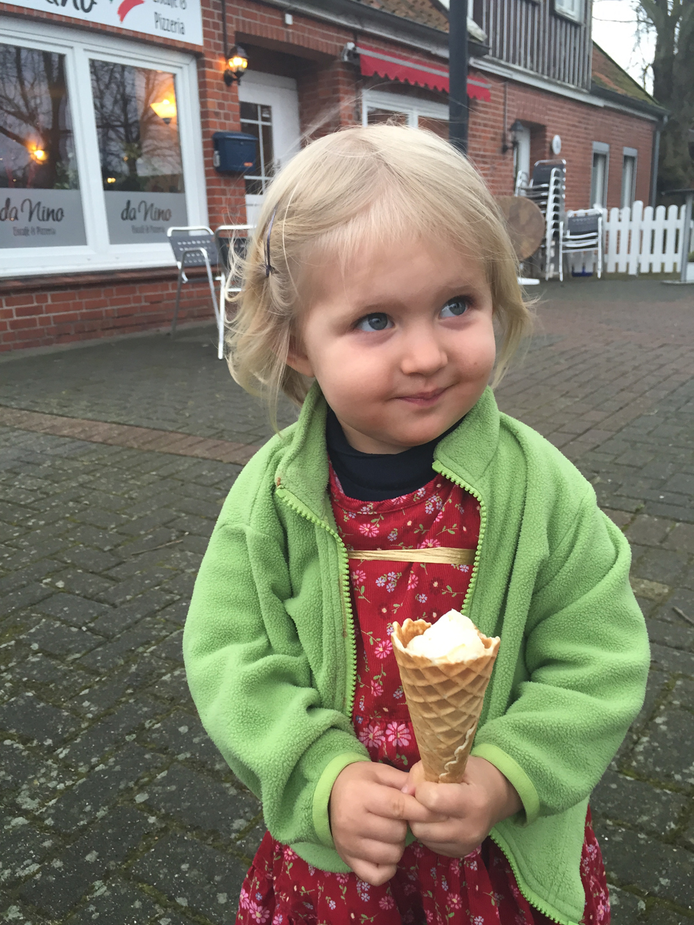 I got a free ice cream cone for my birthday. Birthday's rule.