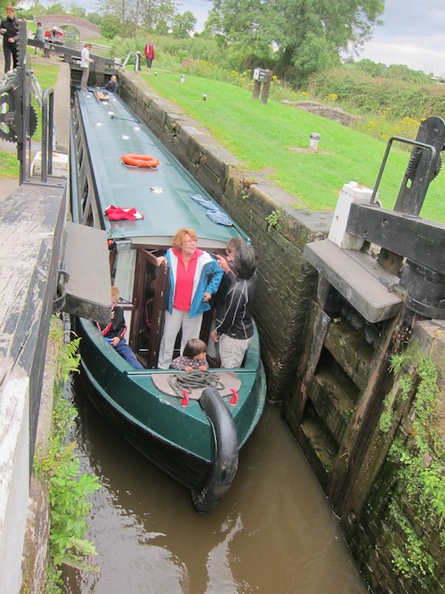And full steam ahead! In boat speak doing circles with index finger.