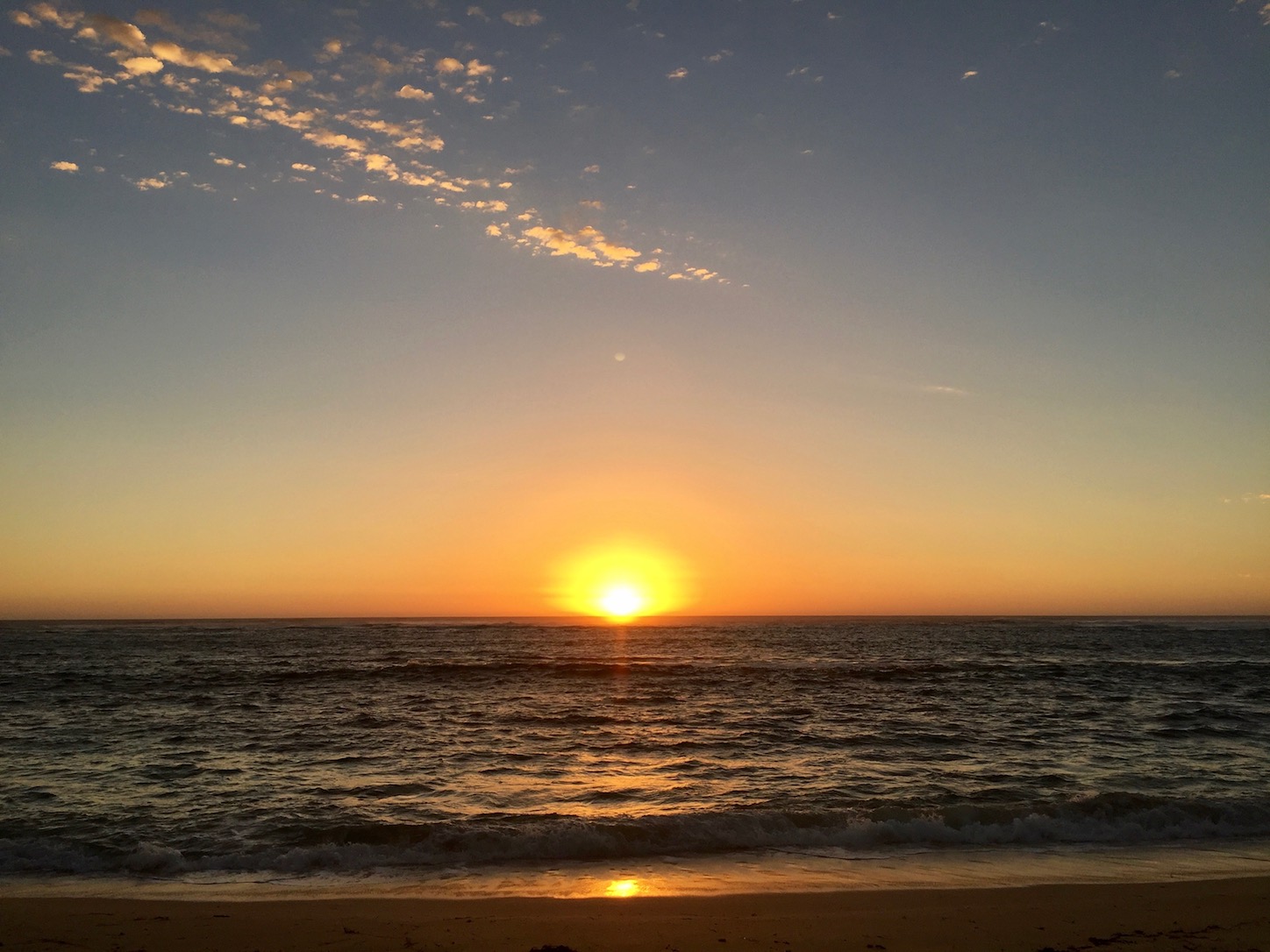They really do know how to do sunsets here.
