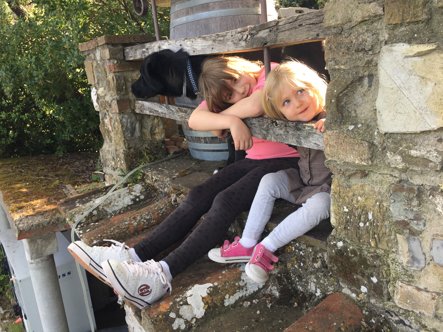 Just hangin' with my cuz.