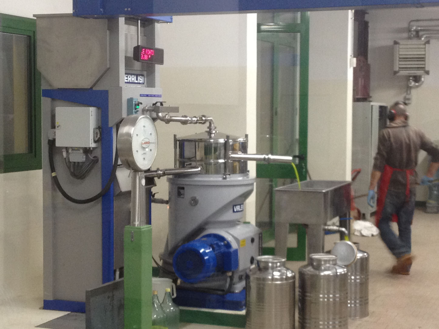 See that crazy green liquid coming out? That's the new oil.