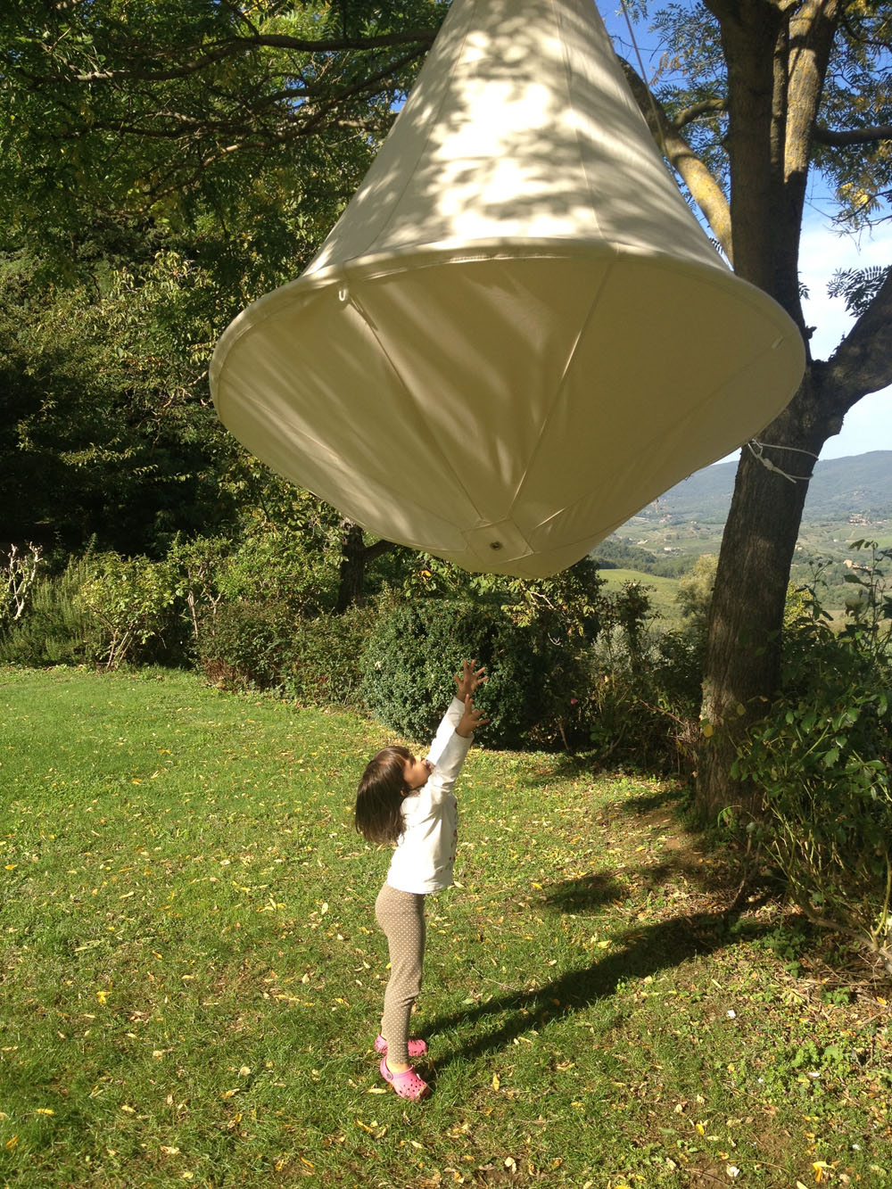 Hey, pick me up! I want to be in the UFO too!