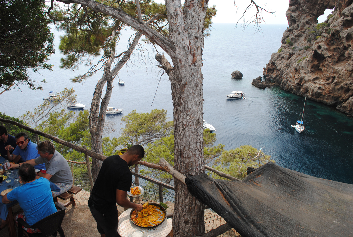 A meal with a view