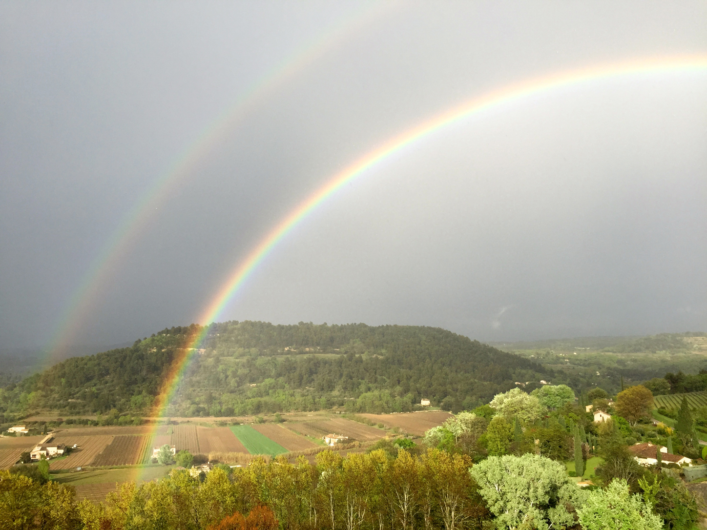 Nobody wanted to go with me to see if there were two pots of gold at the end. Lazy bastards.