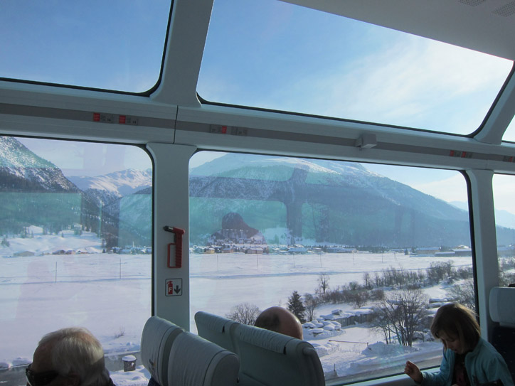 Panorama train, yay!