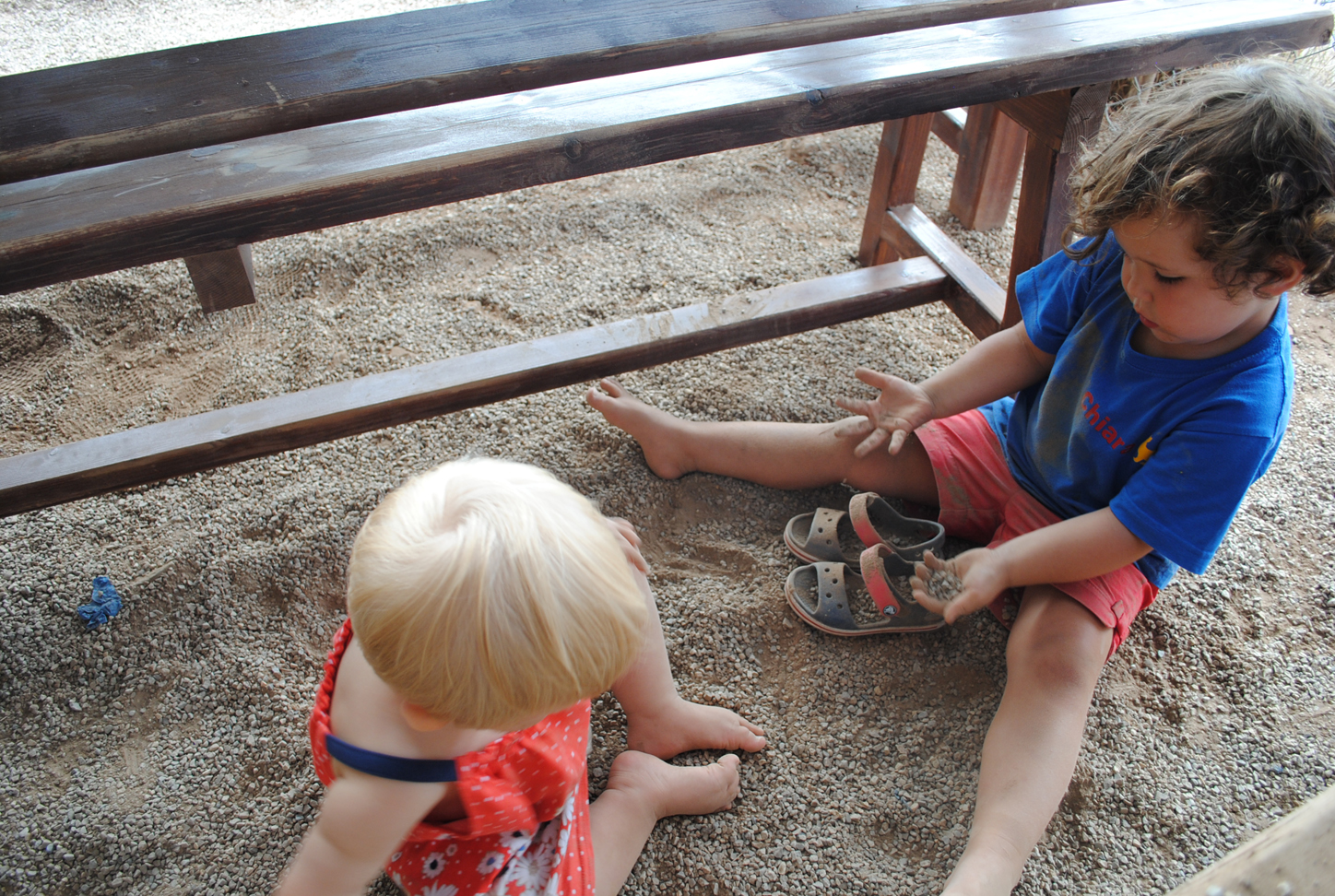 See you take all these rocks and you shove them in here like so...
