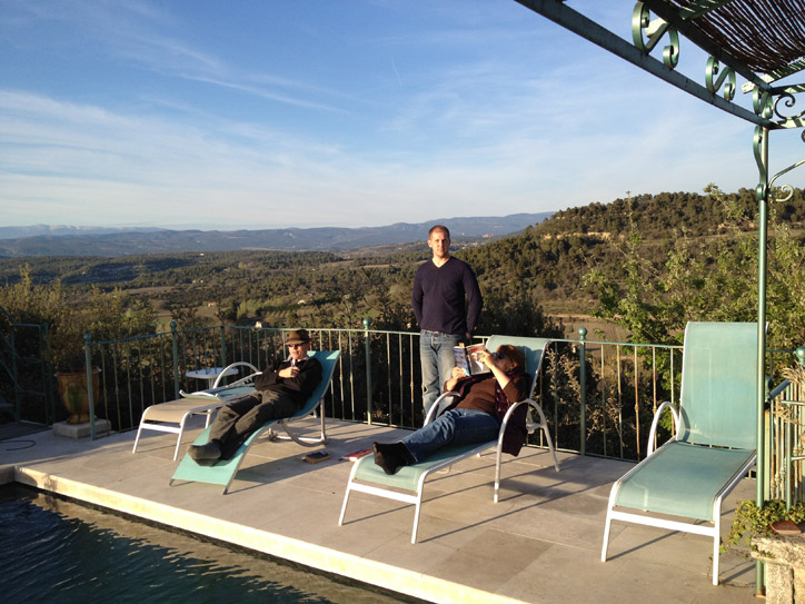 Cool & the gang enjoying the sunset