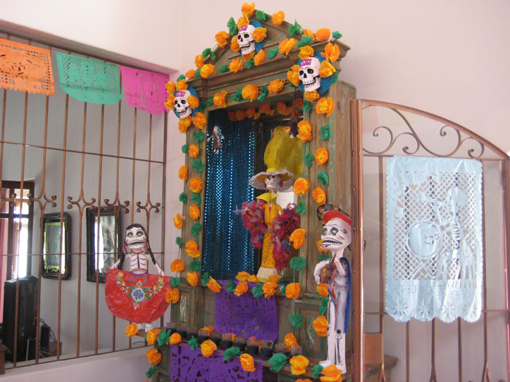At our posada Casa de los milagros At our posada Casa de los milagros