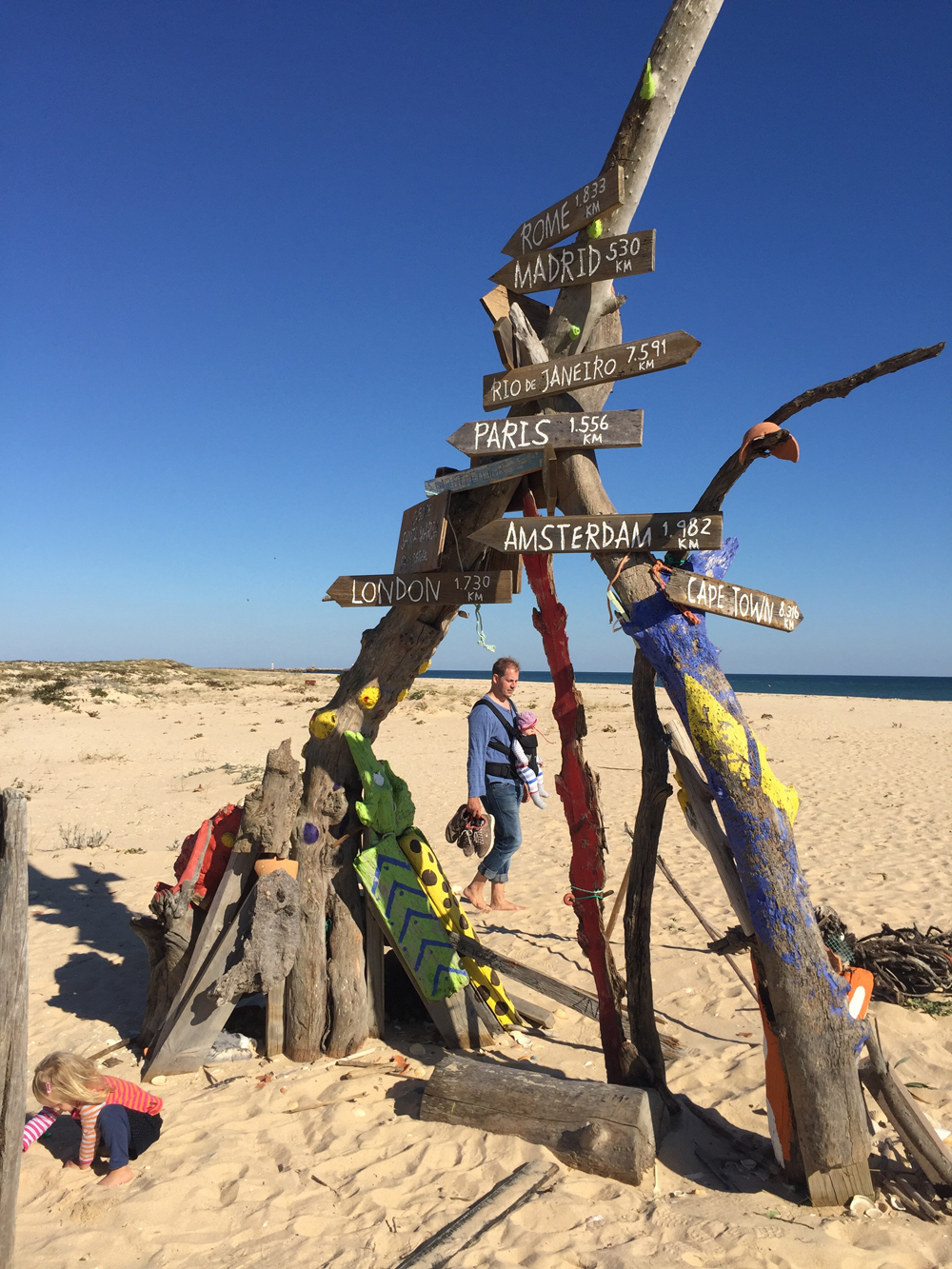 The southern most point of Portugal.