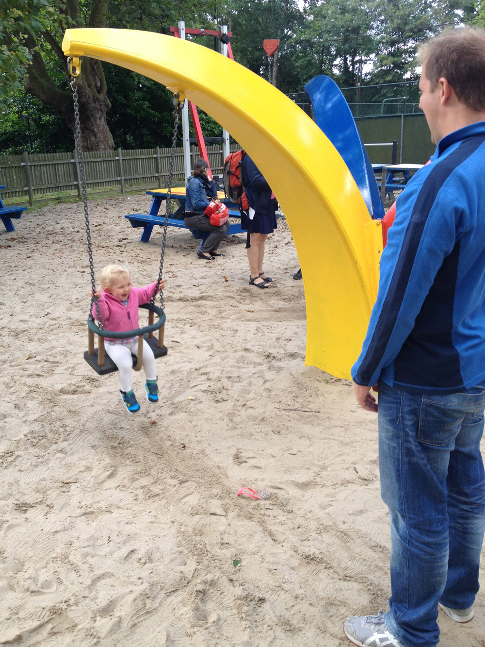 Playground time, finally!