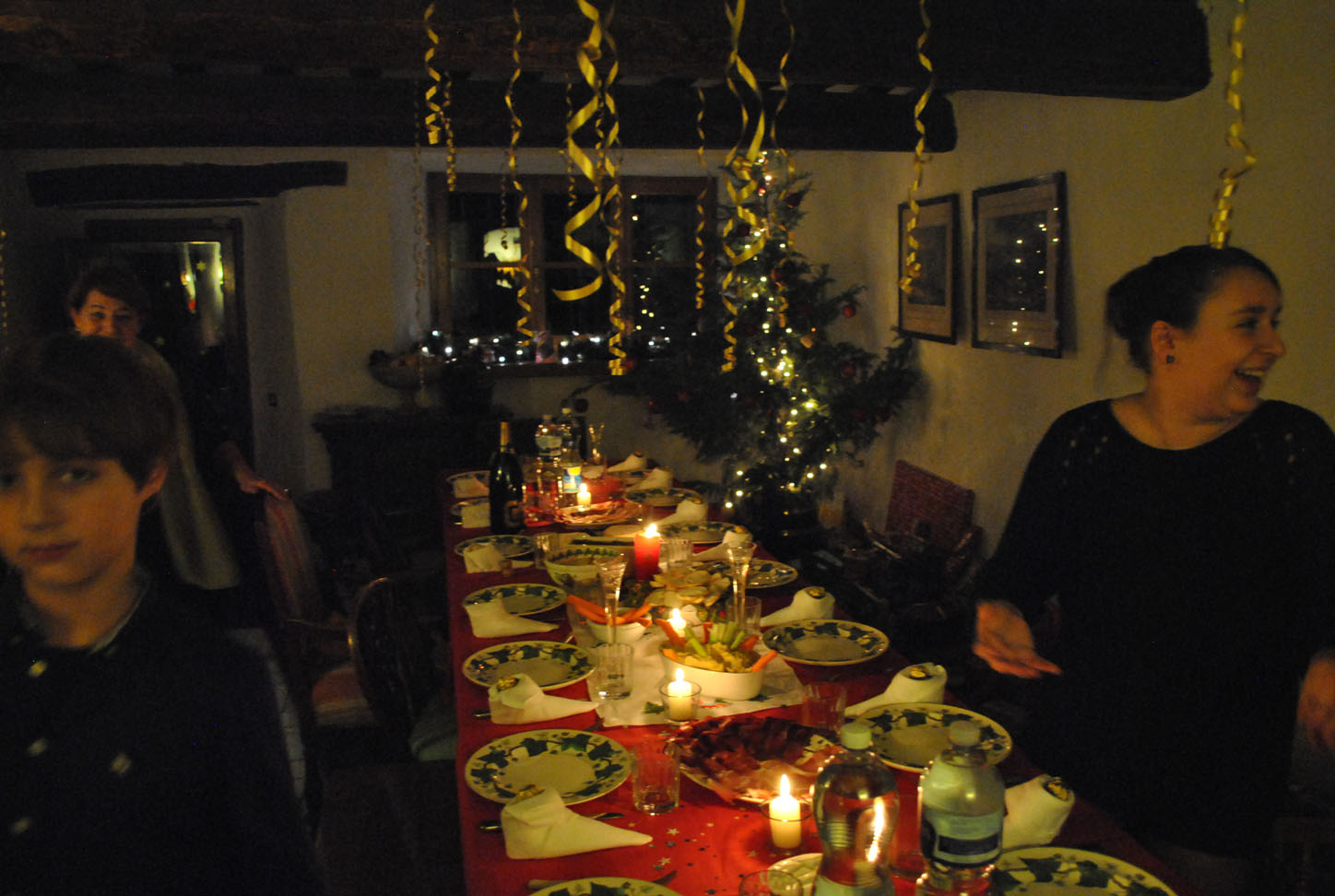 The beautiful table, a family effort.