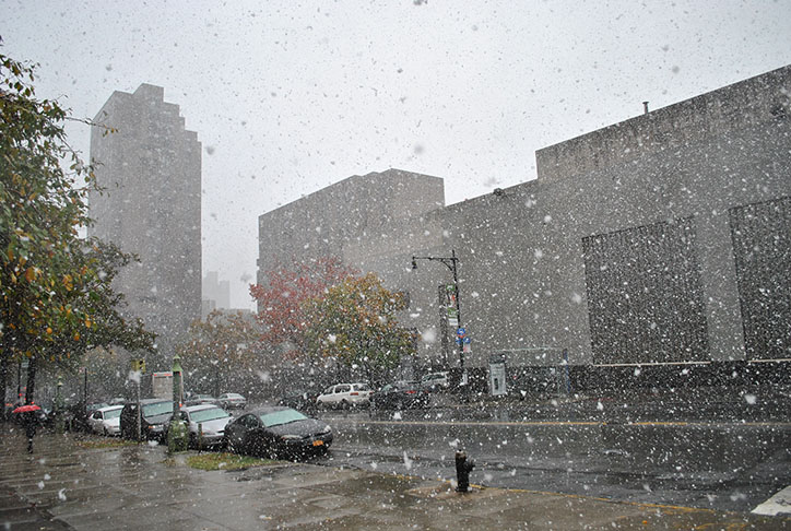 Our Street, should look like this in January, not October.