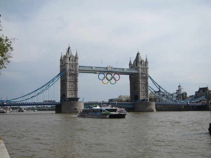 London was still in Olympic fever.