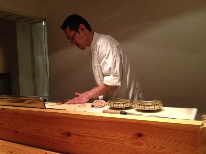 The master at work