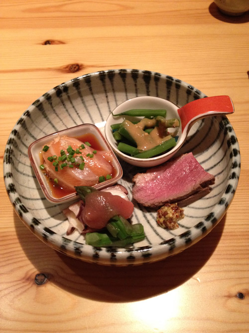 This was probably my favourite - so many different delicate flavours on one plate.