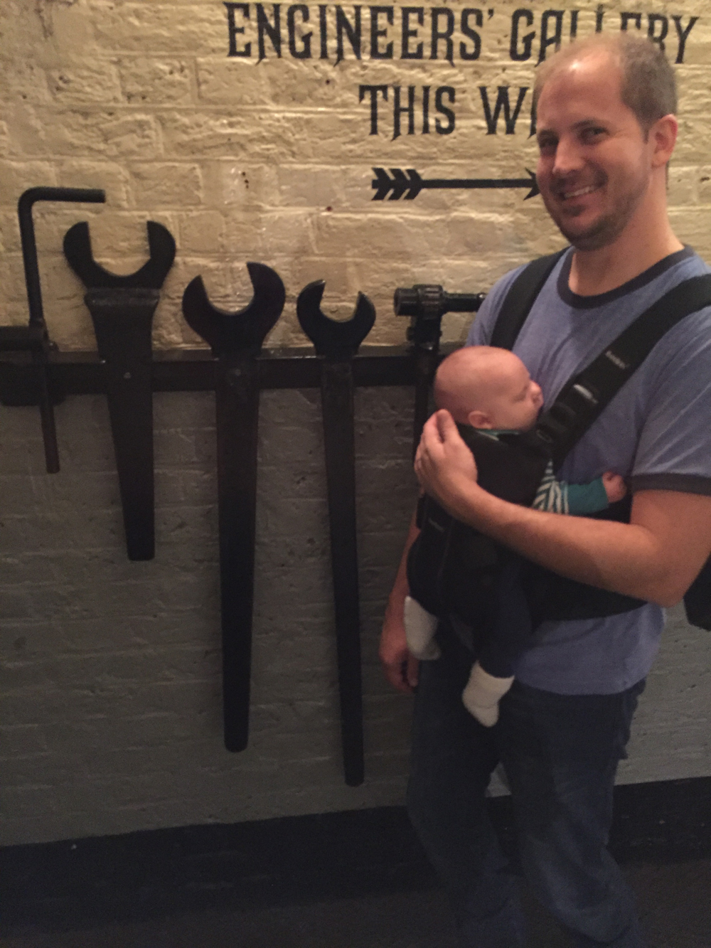 A bunch of big tools. Haha, get it? Tools!